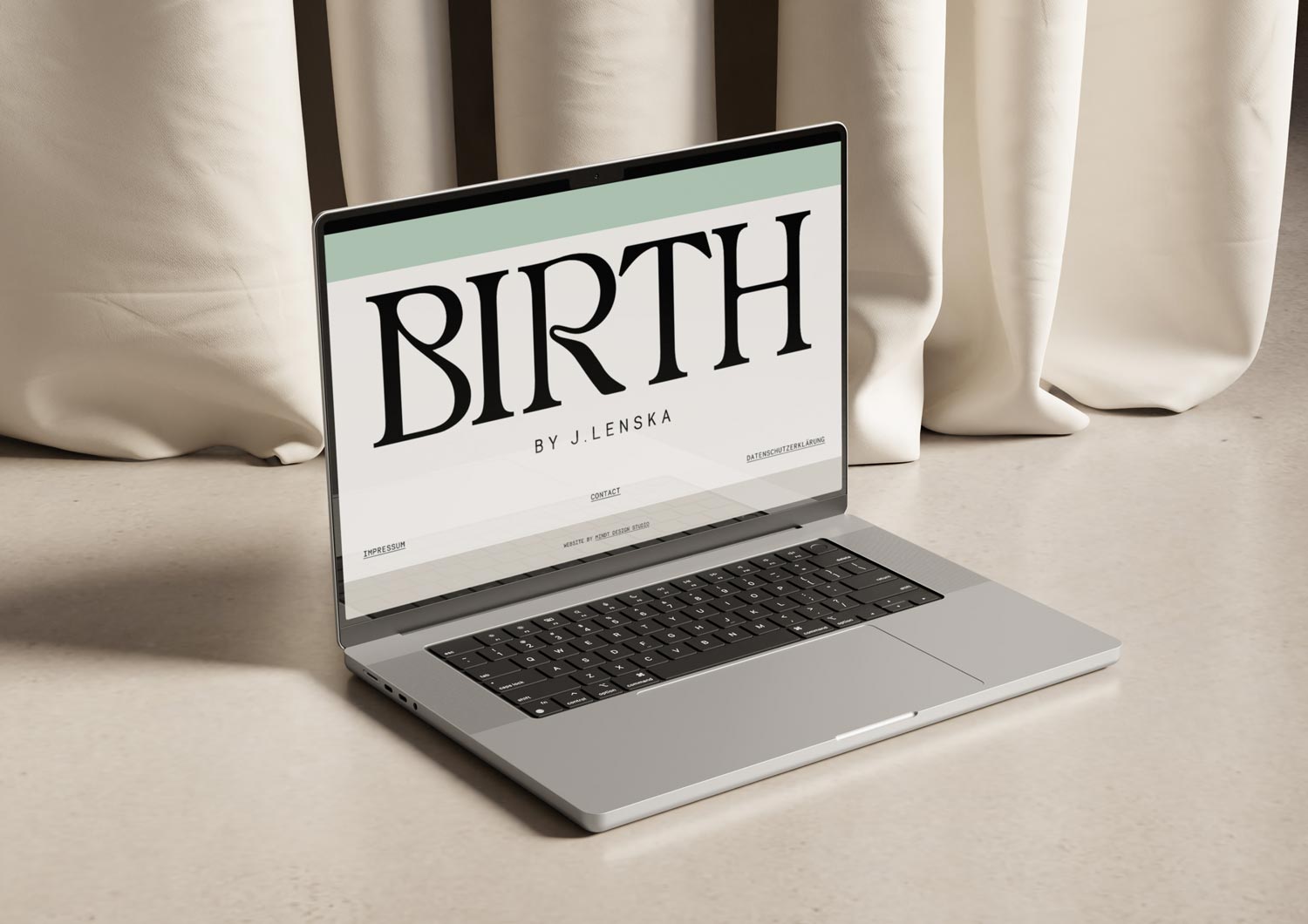 Birth by Julia Lenska, Web Design – Brand Update for Massage Studio