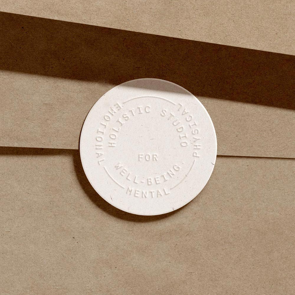 Branding for Birth Studios – Packaging Design with Blind Embossing