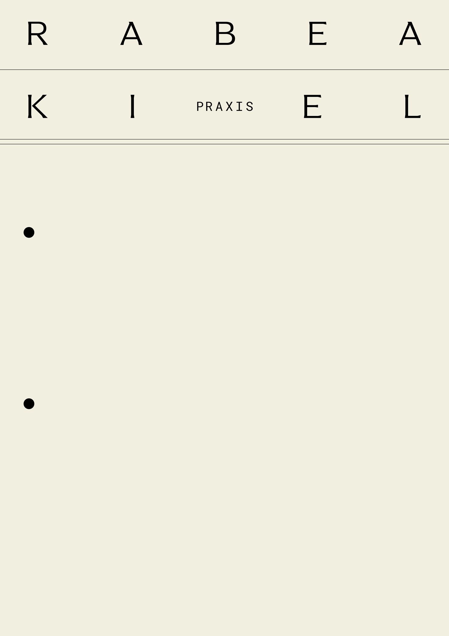 Praxis Rabea Kiel, Coaching and Trauma Therapy – Corporate Design, Letterhead