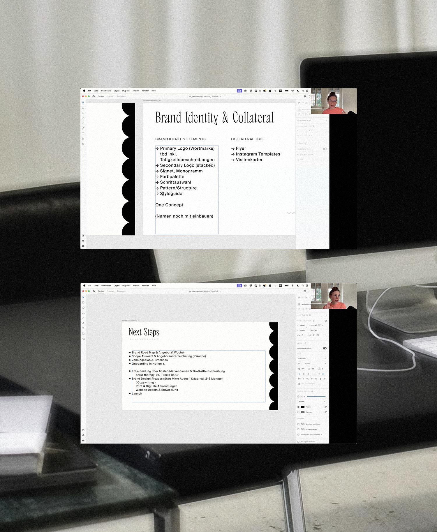 Manifesting Session brand consulting workshop with Mindt® Studio.