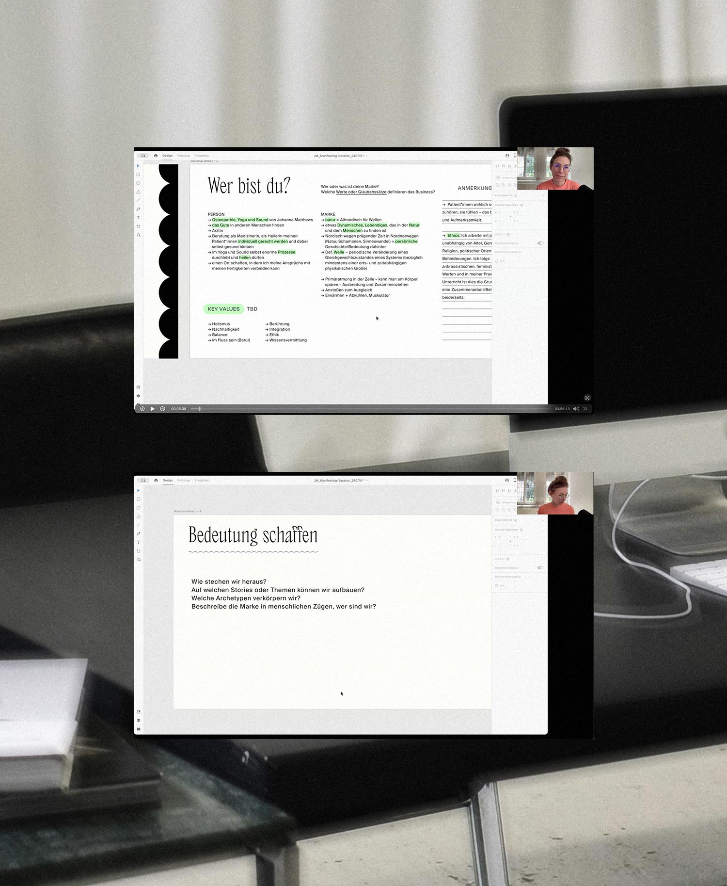 Manifesting Session brand consulting workshop with Mindt® Studio.