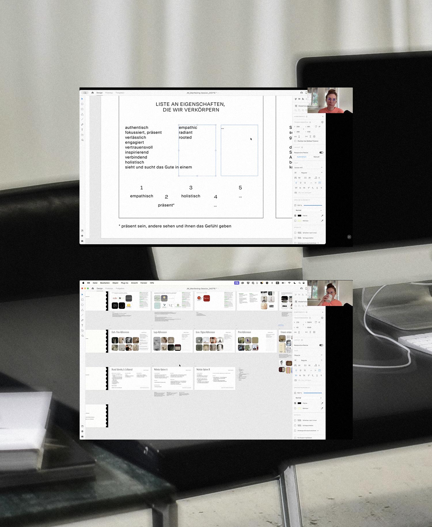 Manifesting Session brand consulting workshop with Mindt® Studio.