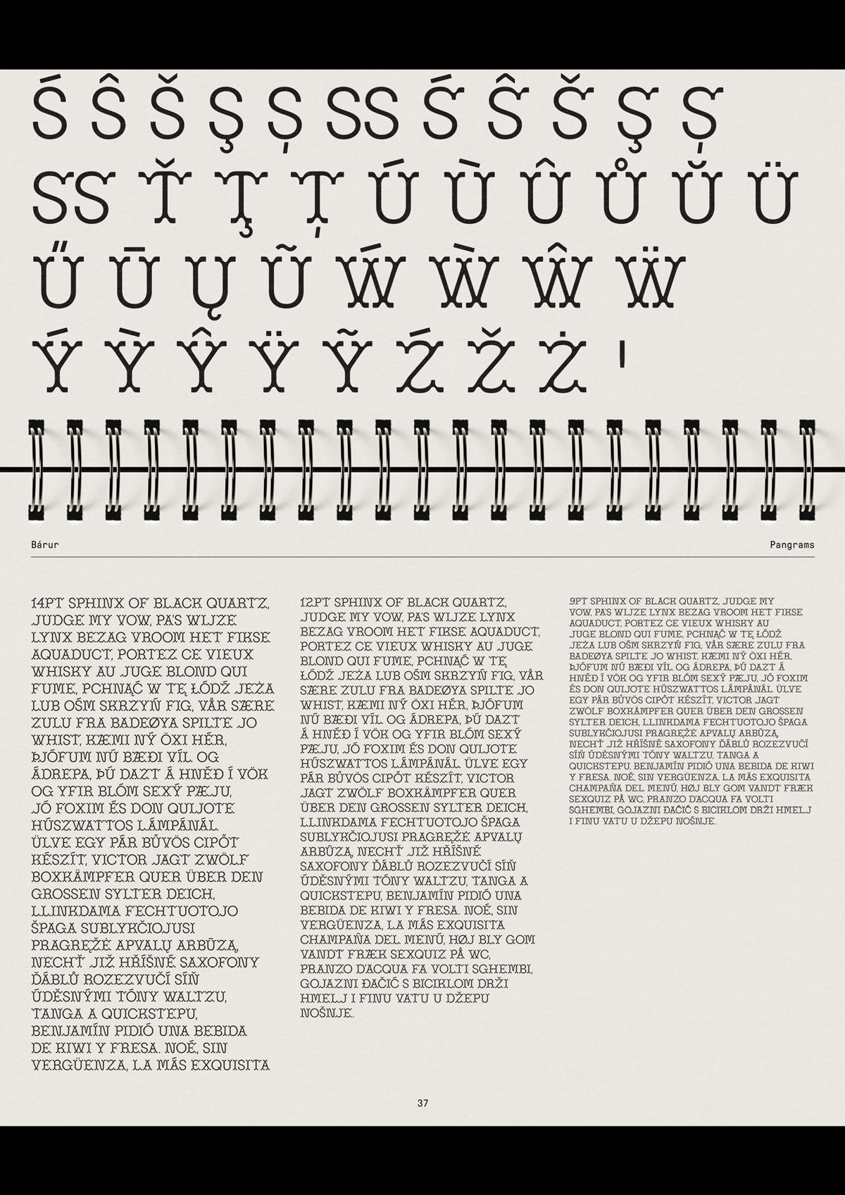Barur-Typeface_Unique-Display-Font_MNDT-Type_Specimen-Book_4