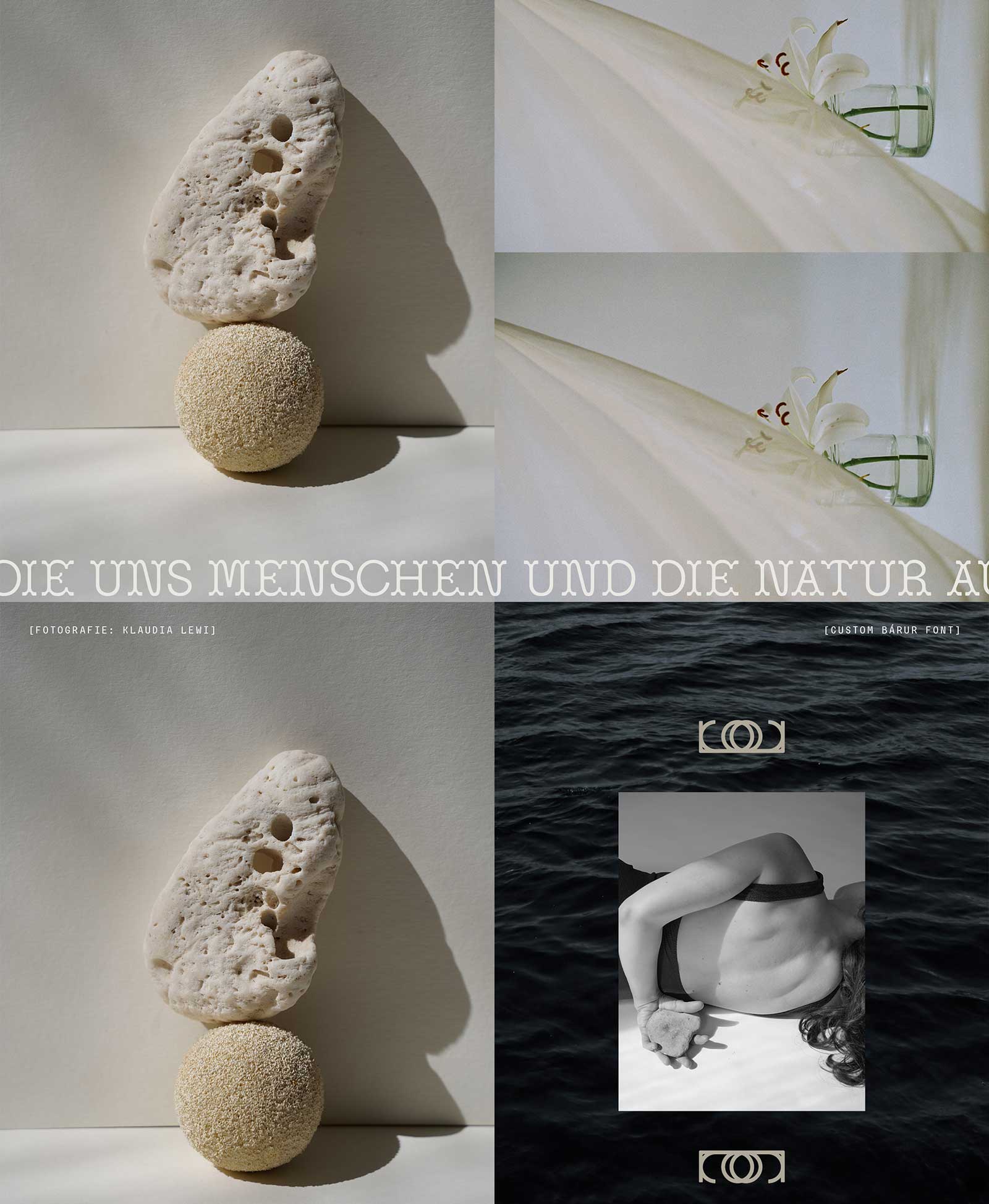 Branding design for bárur therapy by Johanna Matthews