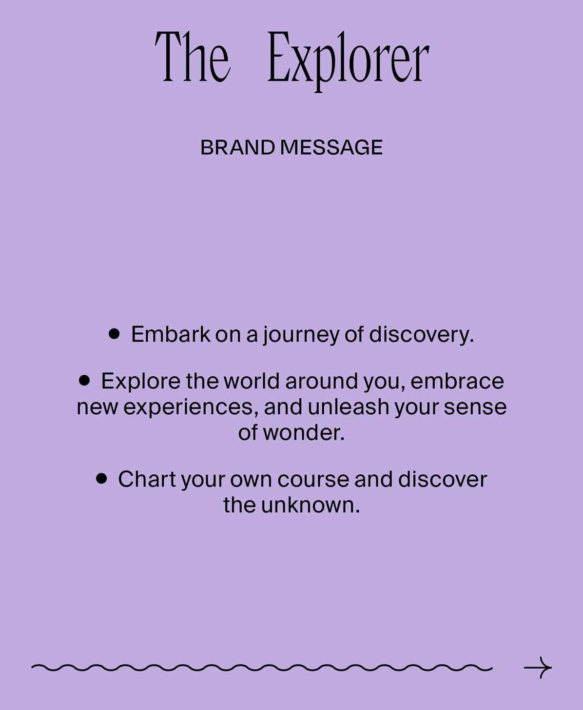 The Explorer Brand Archetype Message
