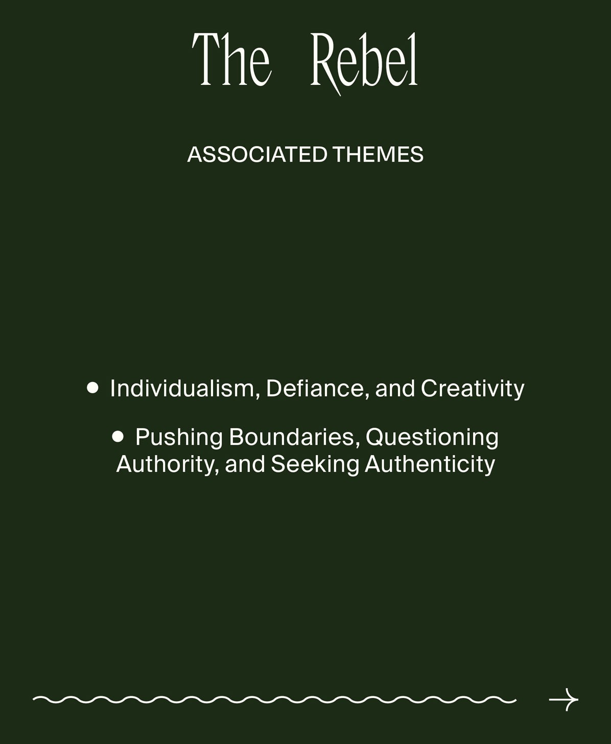 The Rebel Brand Archetype Themes