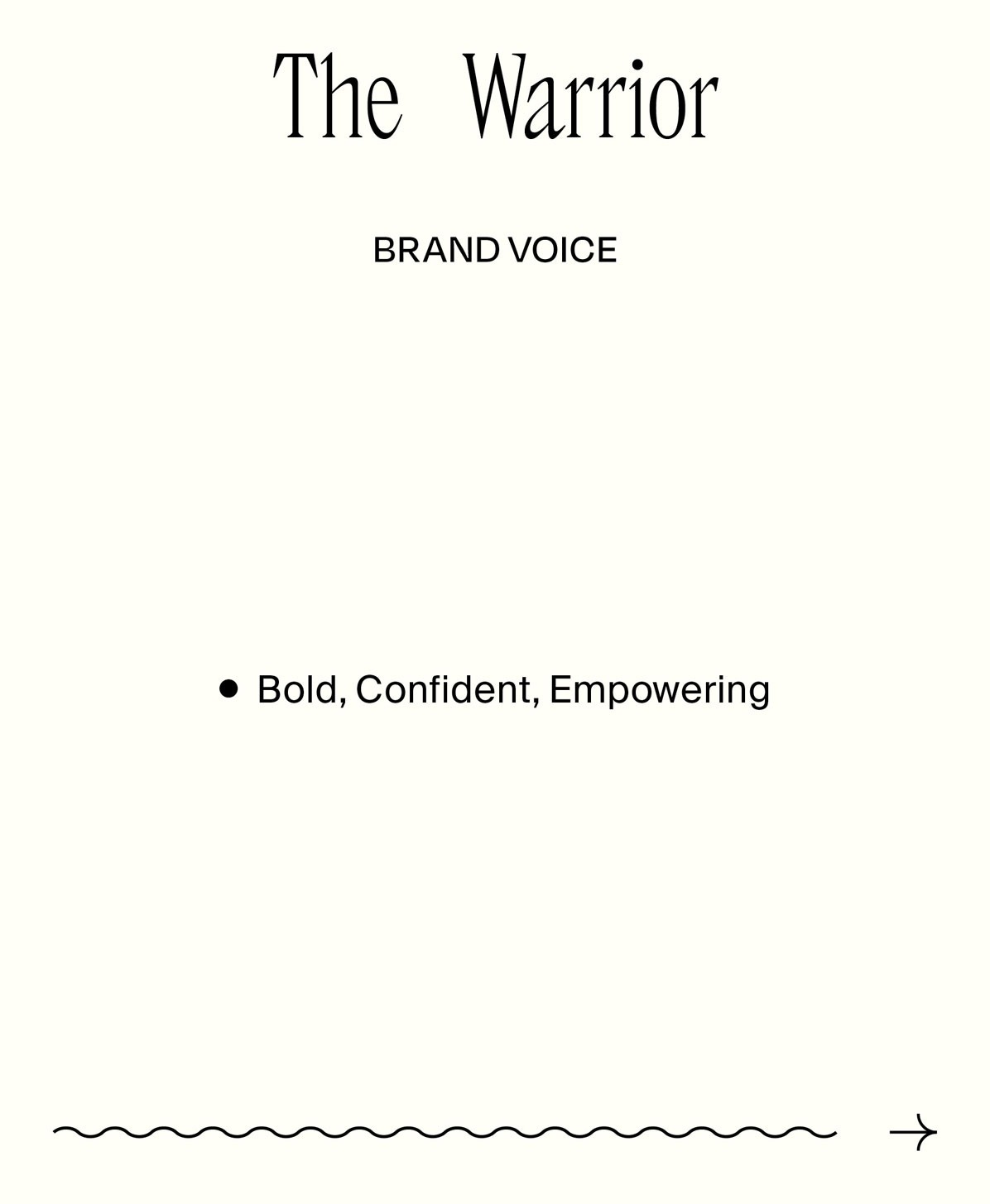 The Warrior Brand Archetype Voice