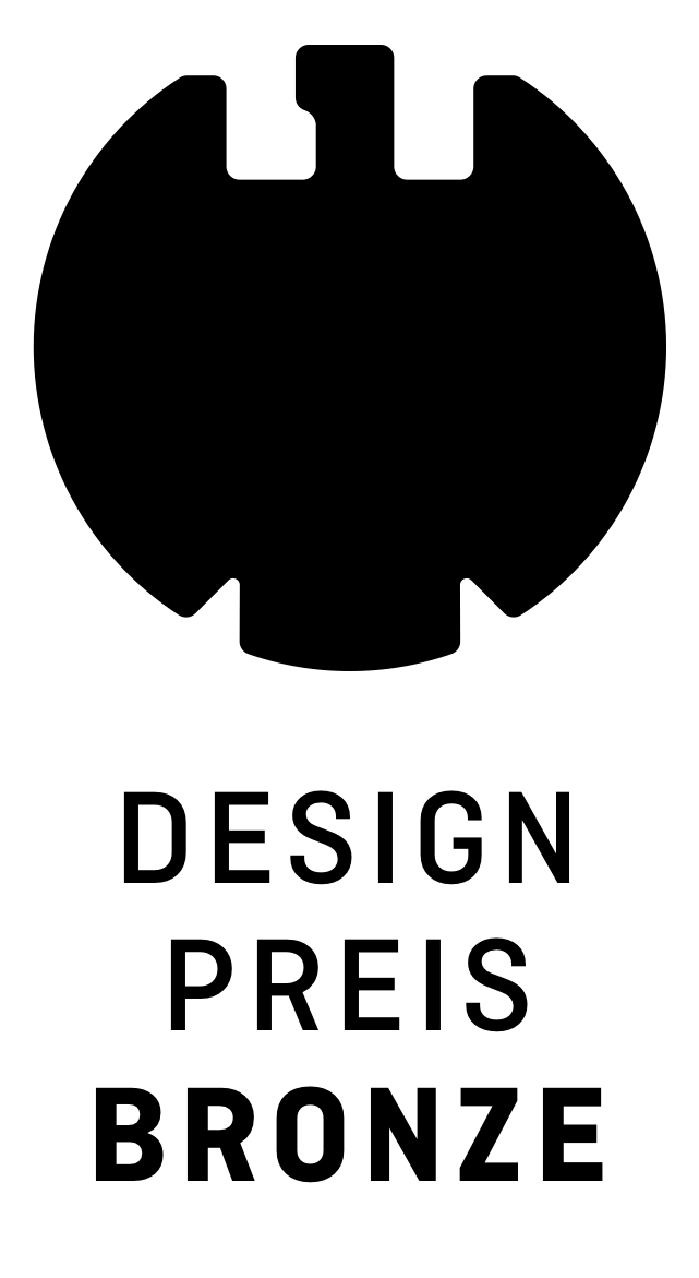 Designpreis für Design aus Deutschland Bronze-Gewinner-Plakette